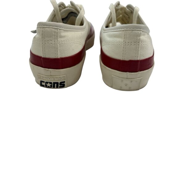 Size 11 - Pop Trading Company x Converse Jack Purcell Pro Low Egret Red - Picture 4 of 10